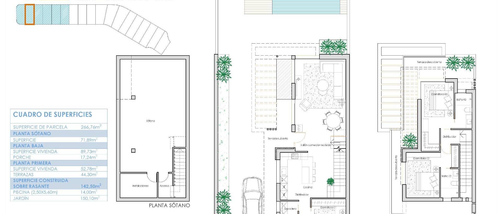 Obra Nueva - Villa / Chalet - Los Alcázares - Santa Rosalia Lake and Life Resort