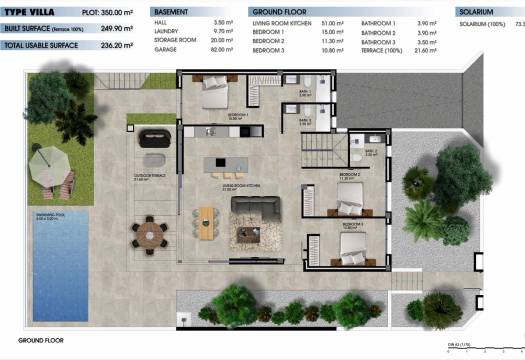 Obra Nueva - Villa / Chalet - Los Alcázares - La Serena Golf