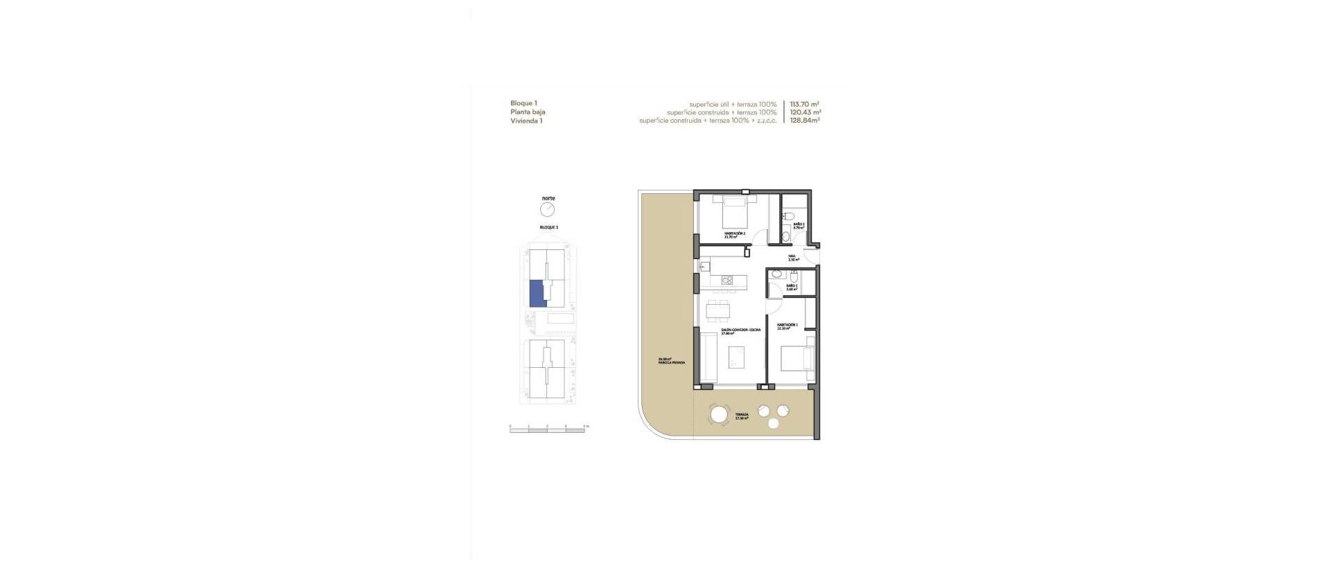 Obra Nueva - Ground floor apartment - San Juan Alicante - Nou Nazareth