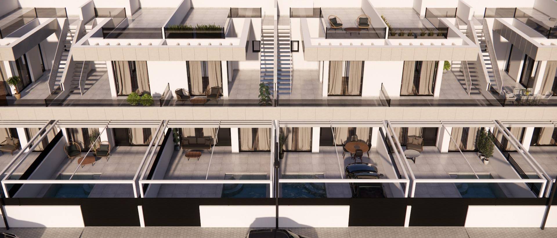 Obra Nueva - Semidetached - Rojales - Pueblo
