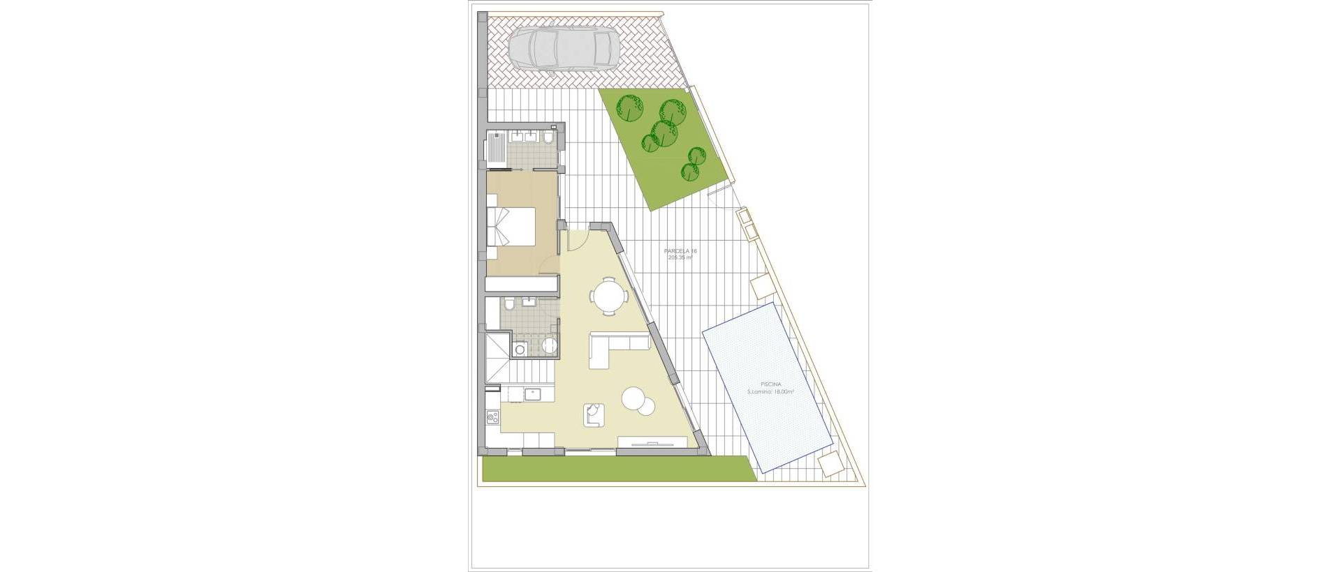 Obra Nueva - Semidetached - Rojales - Pueblo