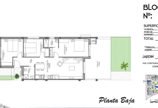 Obra Nueva - Ground floor apartment - Guardamar del Segura - El Raso