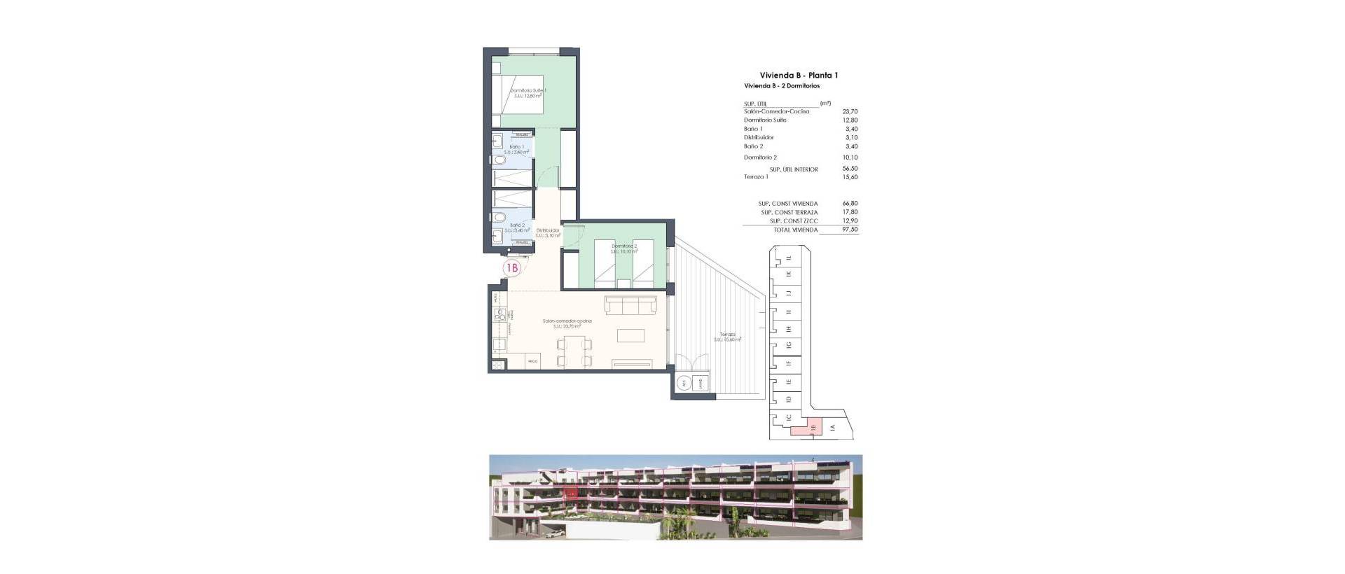 Obra Nueva - Apartmento - Benijofar - Pueblo