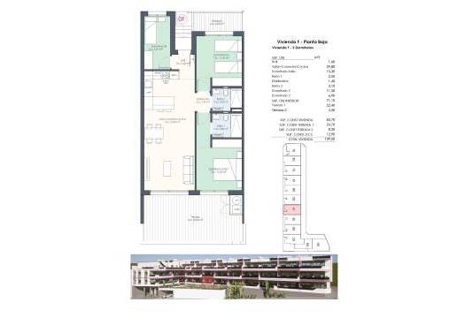 Obra Nueva - Ground floor apartment - Benijofar - Pueblo