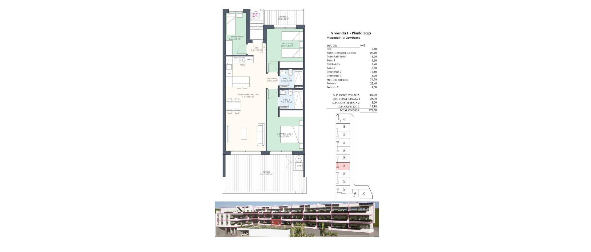 Obra Nueva - Ground floor apartment - Benijofar - Pueblo