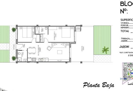 Obra Nueva - Ground floor apartment - Guardamar del Segura - El Raso