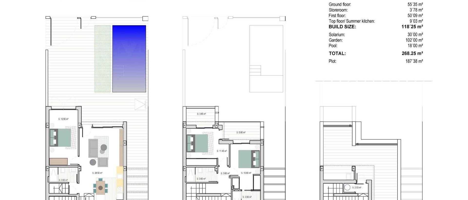 Obra Nueva - Villa / Chalet - Los Alcázares - Playa la Atascadera