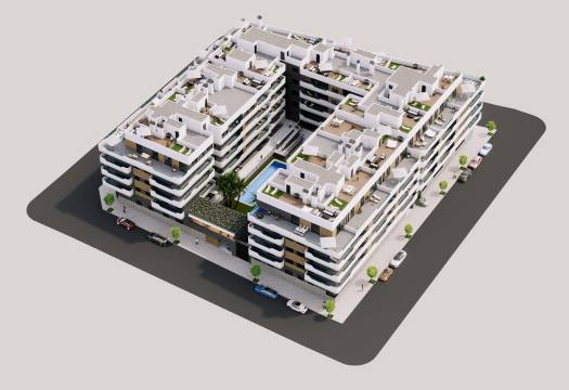 Obra Nueva - Ground floor apartment - Santa Pola - Estacion de autobuses