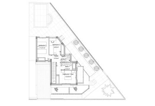 Obra Nueva - Semidetached - Los Alcázares - Torre del Rame