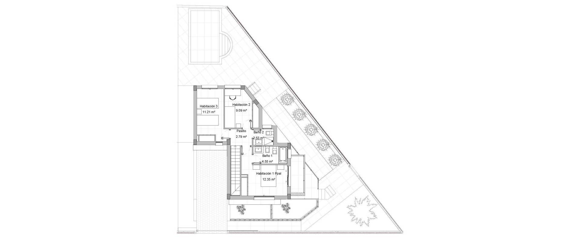 Obra Nueva - Semidetached - Los Alcázares - Torre del Rame