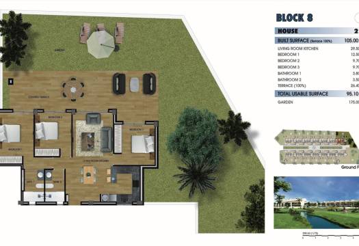 Obra Nueva - Ground floor apartment - Los Alcázares - La Serena Golf
