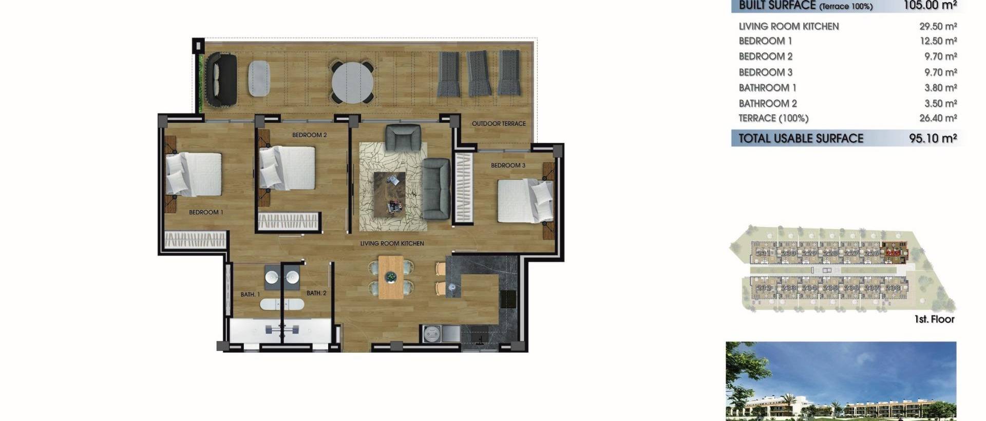 Obra Nueva - Apartmento - Los Alcázares - La Serena Golf