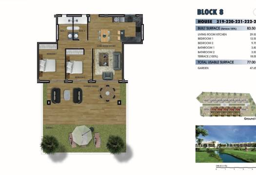 Obra Nueva - Ground floor apartment - Los Alcázares - La Serena Golf