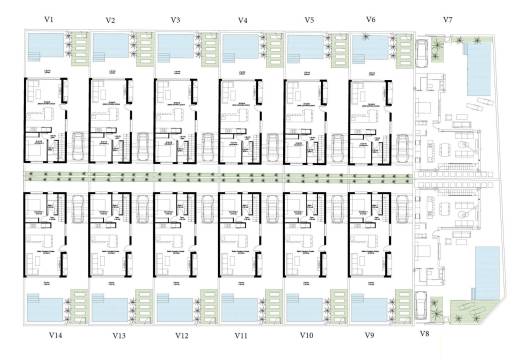 Obra Nueva - Villa / Chalet - San Javier - Parque de los leones