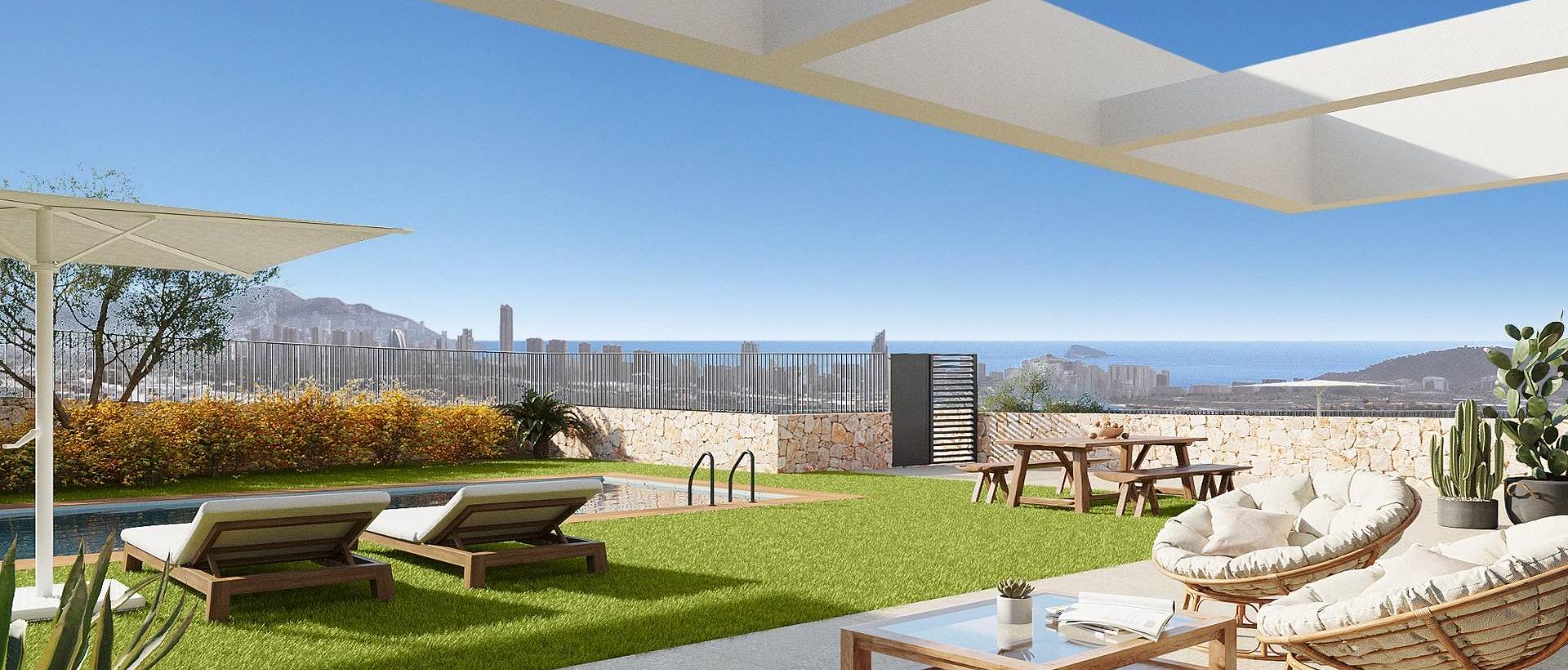 Obra Nueva - Semidetached - Finestrat - Balcón de finestrat