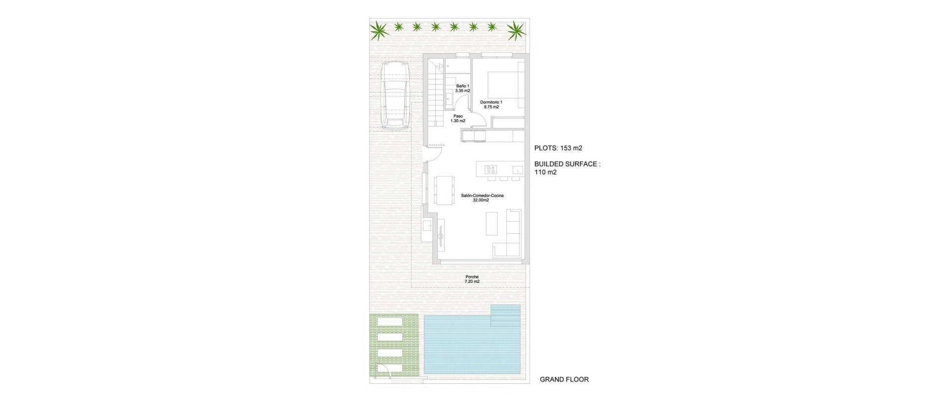 Obra Nueva - Villa / Chalet - San Javier - Parque de los leones
