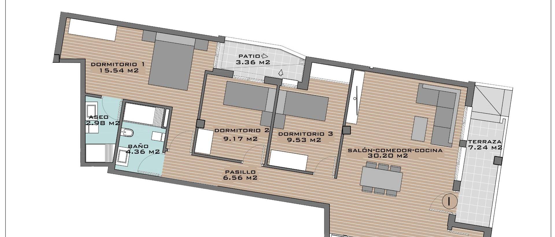 Obra Nueva - Ground floor apartment - Algorfa - Pueblo