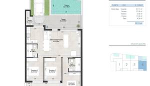 Obra Nueva - Ground Floor Bungalow - San Pedro del Pinatar - Las esperanzas
