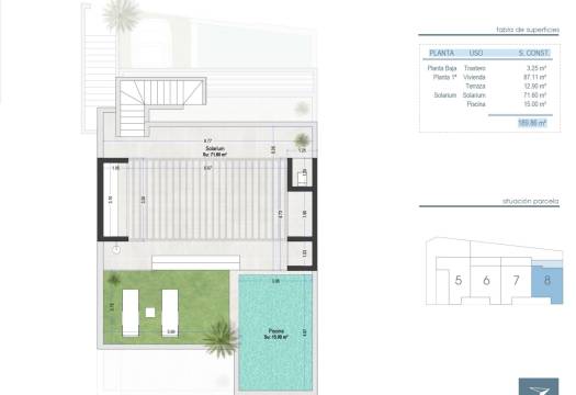Obra Nueva - Top Floor Bungalow - San Pedro del Pinatar - Las esperanzas