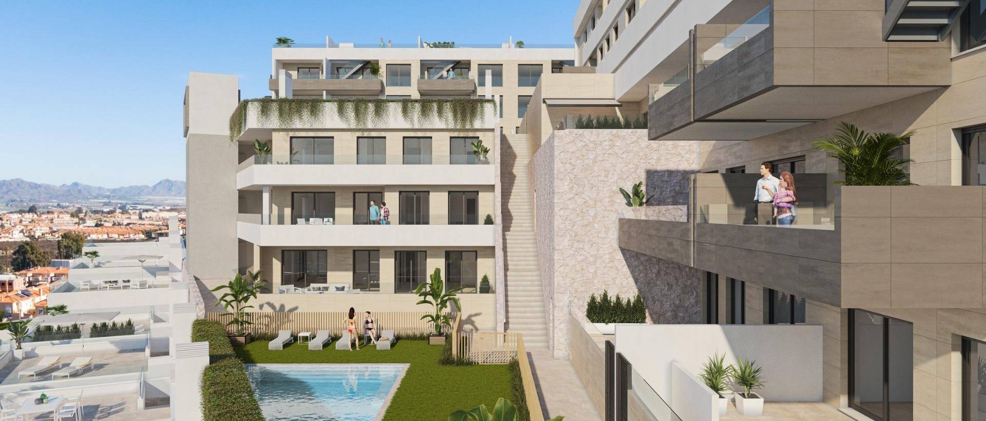 Obra Nueva - Apartmento - Águilas - Playa del Hornillo