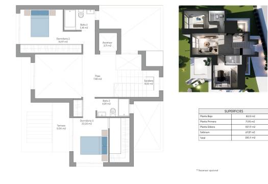 Obra Nueva - Villa / Chalet - Finestrat - Balcón de finestrat
