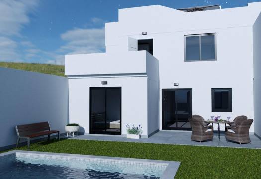 Villa / Chalet - Obra Nueva - Los Belones - pueblo