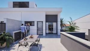 Obra Nueva - Semidetached - Los Nietos - Los Nietos playa
