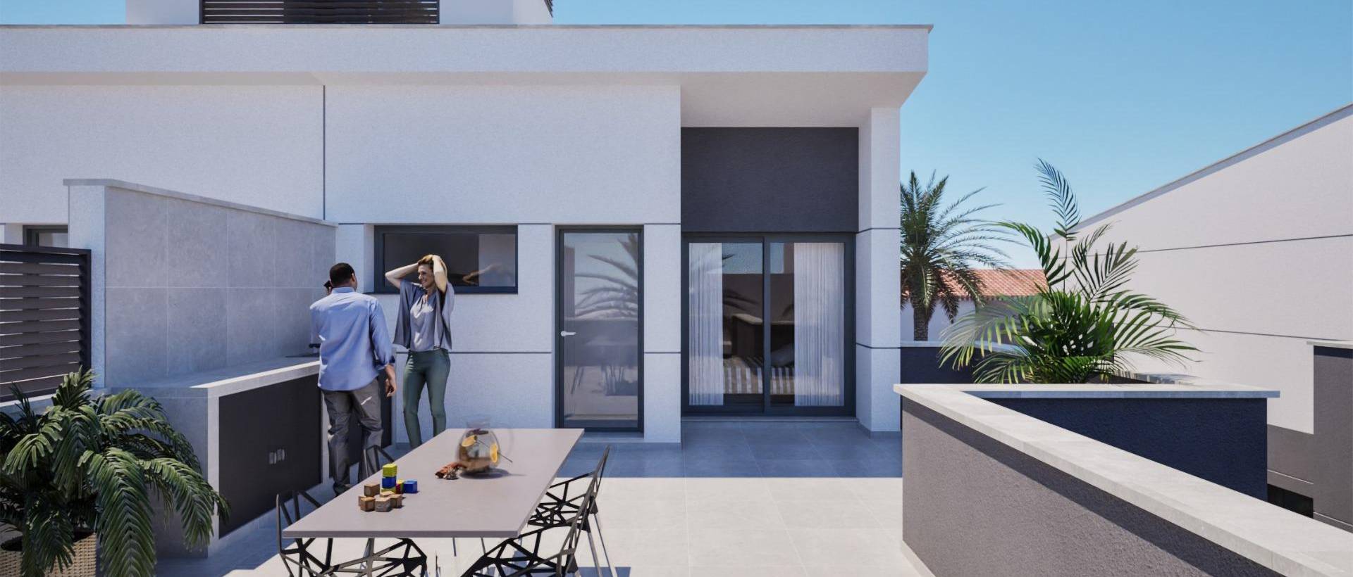 Obra Nueva - Semidetached - Los Nietos - Los Nietos playa