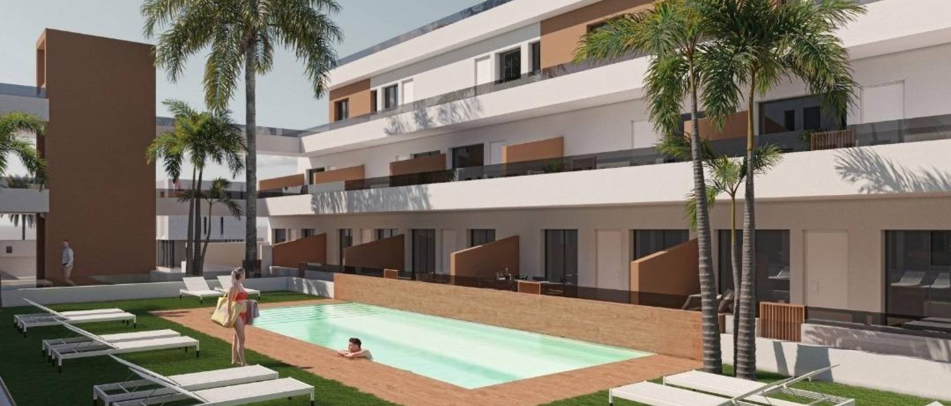 Obra Nueva - Ground floor apartment - Pilar de la Horadada - pueblo