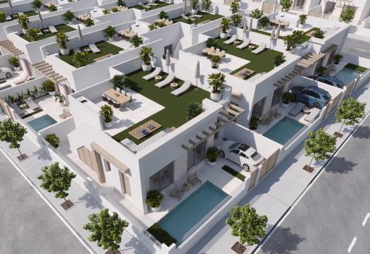 Obra Nueva - Semidetached - Torre Pacheco - Roldán