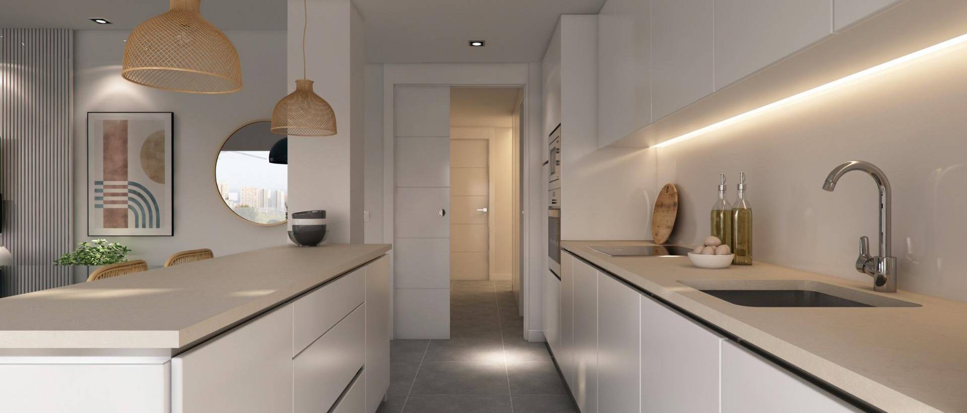 Obra Nueva - Ground floor apartment - Finestrat - Seascape