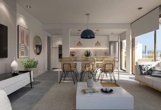 Obra Nueva - Ground floor apartment - Finestrat - Seascape
