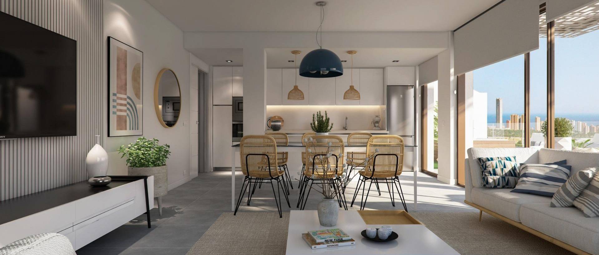 Obra Nueva - Ground floor apartment - Finestrat - Seascape