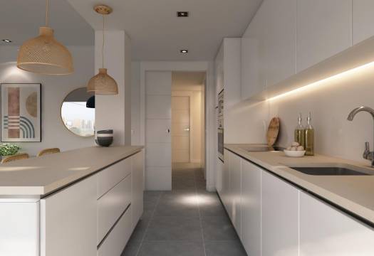 Obra Nueva - Ground floor apartment - Finestrat - Seascape