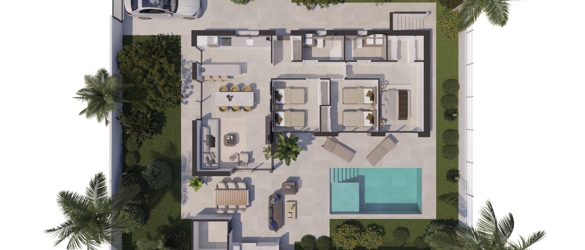 Obra Nueva - Villa / Chalet - Polop - Alberca