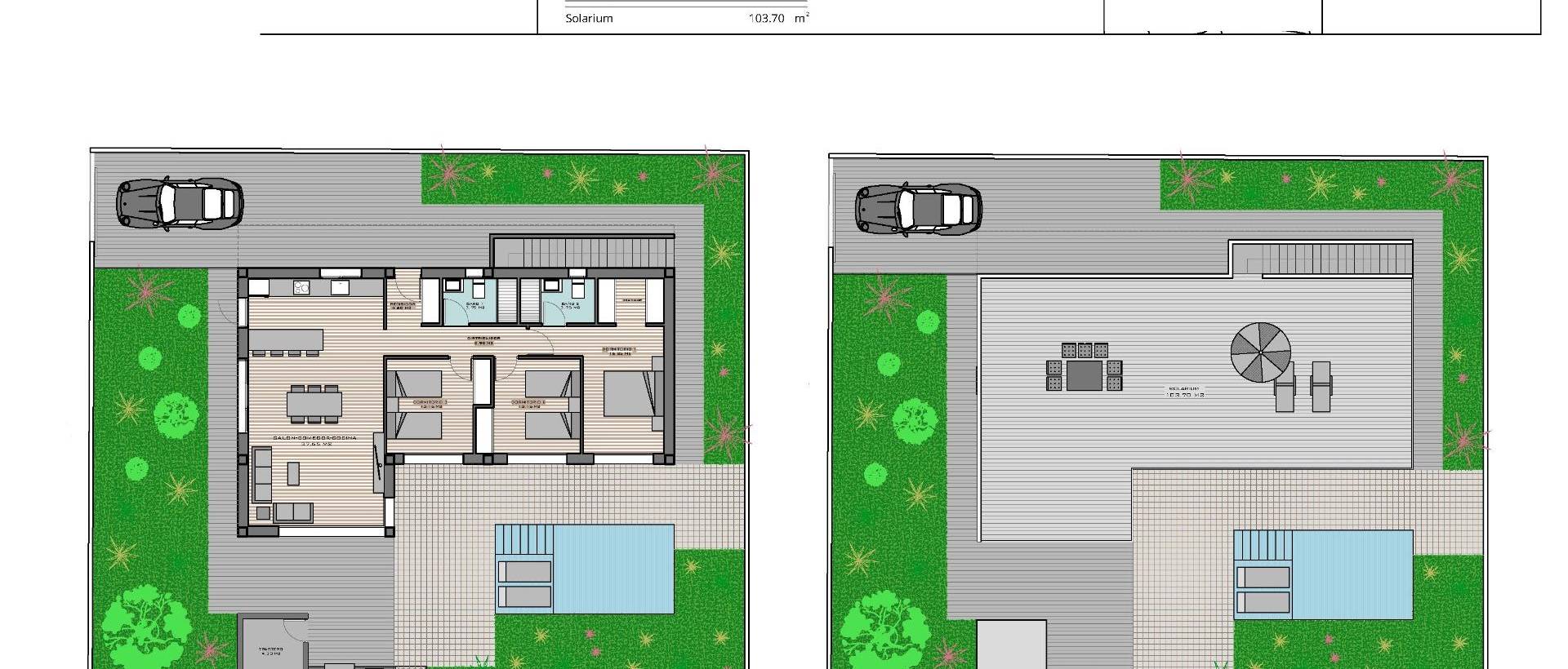 Obra Nueva - Villa / Chalet - Polop - Alberca