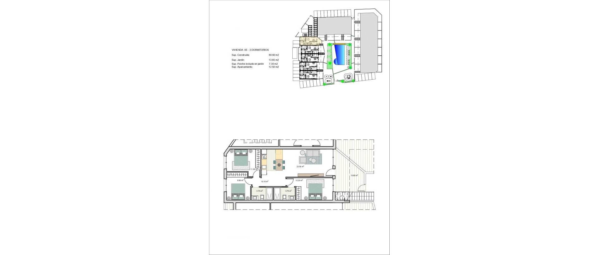 Obra Nueva - Ground Floor Bungalow - Torre Pacheco - Roldán