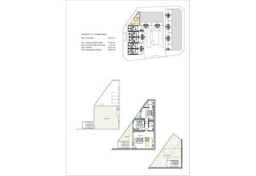 Obra Nueva - Top Floor Bungalow - Torre Pacheco - Roldán