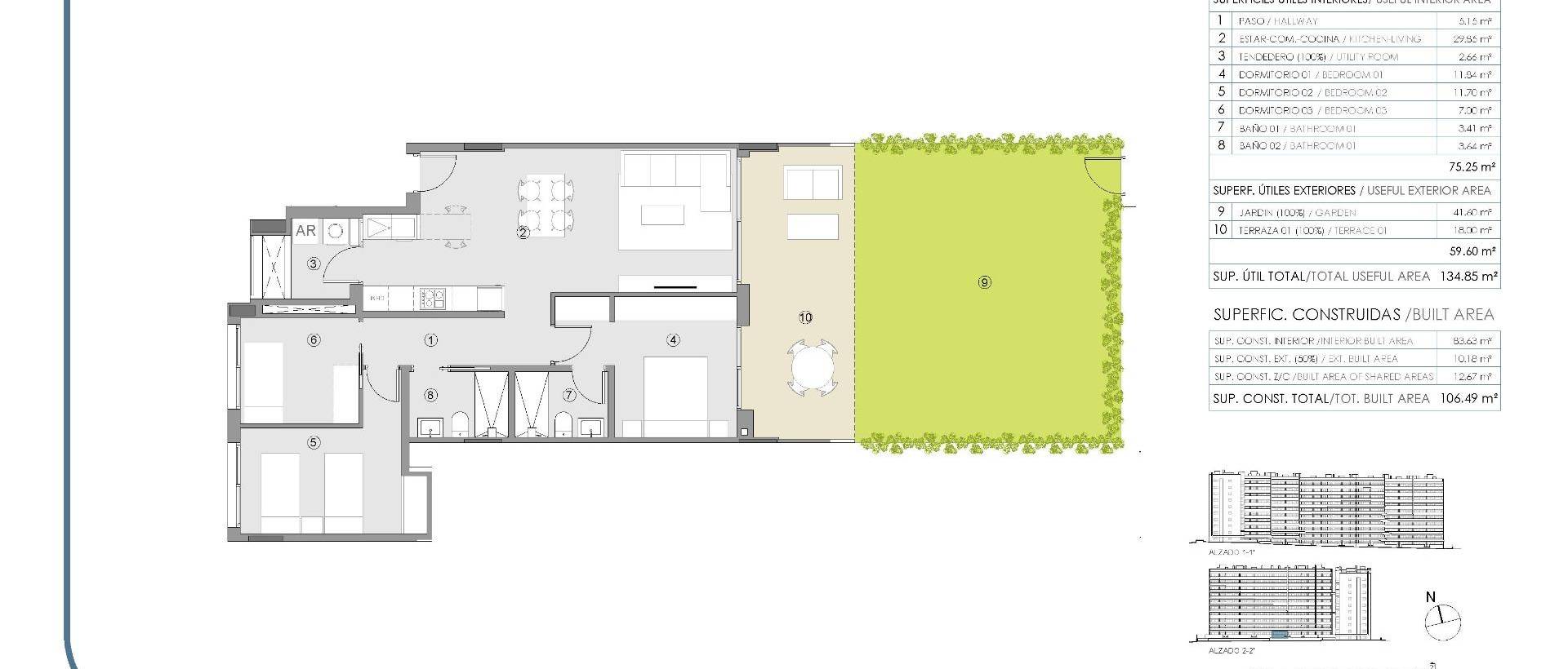 Obra Nueva - Ground floor apartment - Torrevieja - Punta Prima