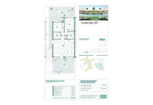 Obra Nueva - Ground Floor Bungalow - Torrevieja - Los balcones
