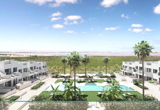 Top Floor Bungalow - Obra Nueva - Torrevieja - Los balcones
