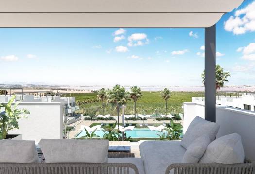 Obra Nueva - Top Floor Bungalow - Torrevieja - Los balcones