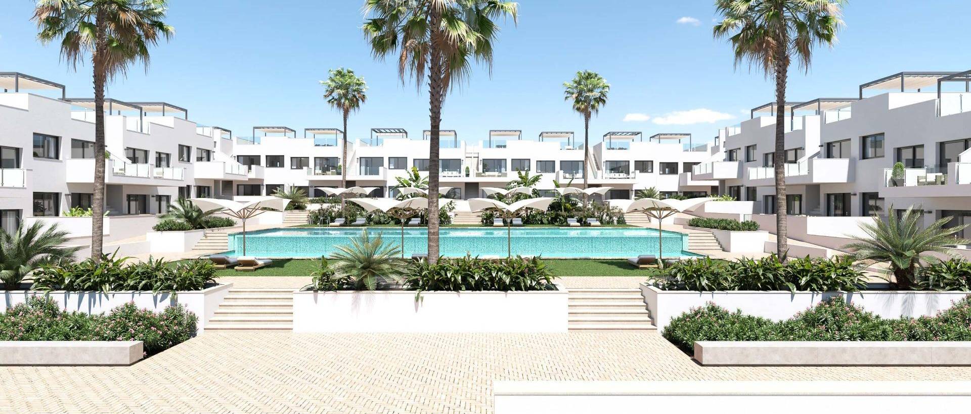 Obra Nueva - Top Floor Bungalow - Torrevieja - Los balcones
