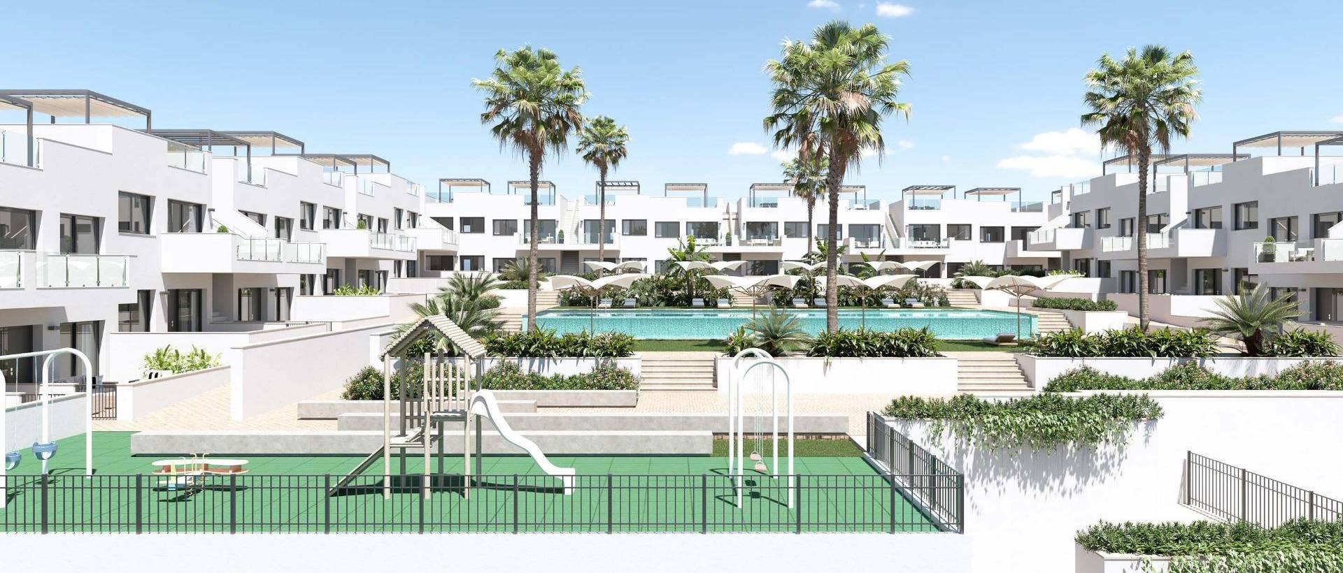 Obra Nueva - Top Floor Bungalow - Torrevieja - Los balcones