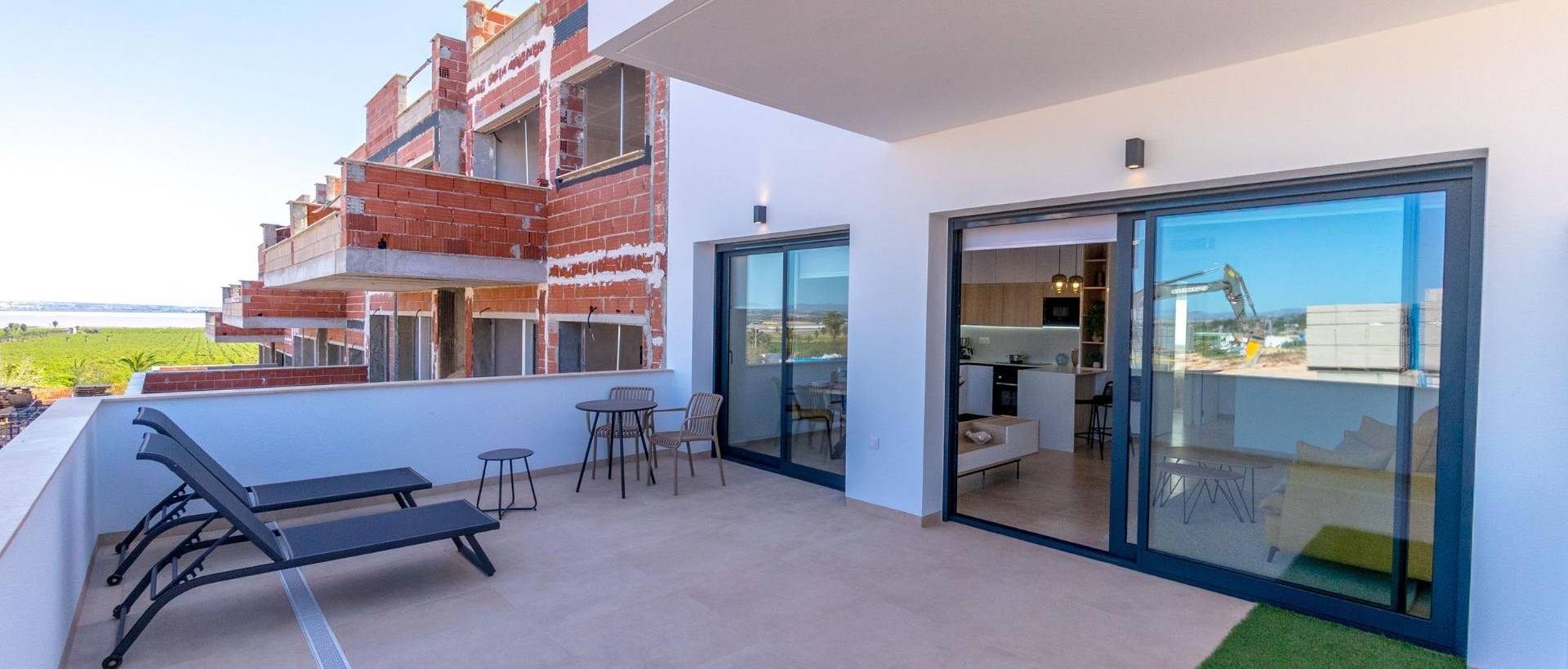 Obra Nueva - Top Floor Bungalow - Torrevieja - Los balcones
