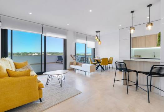Obra Nueva - Top Floor Bungalow - Torrevieja - Los balcones