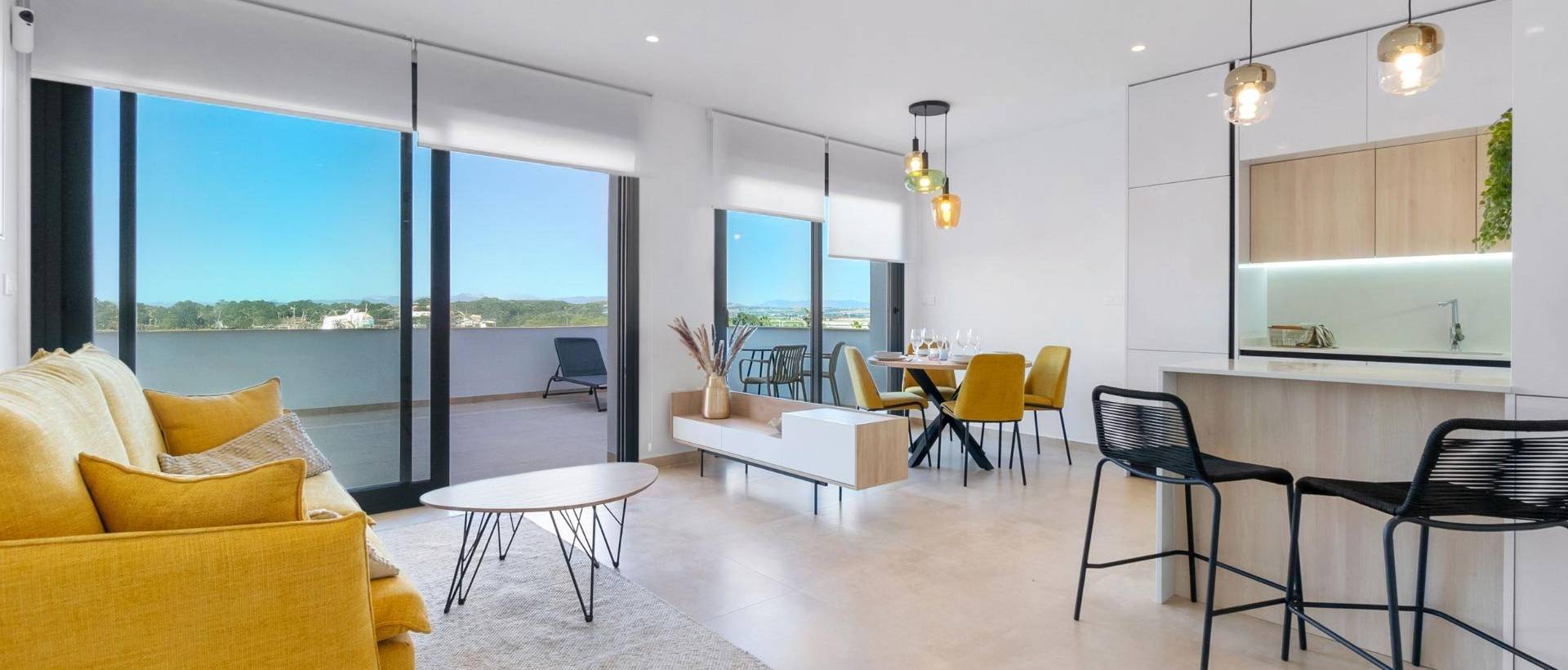 Obra Nueva - Top Floor Bungalow - Torrevieja - Los balcones