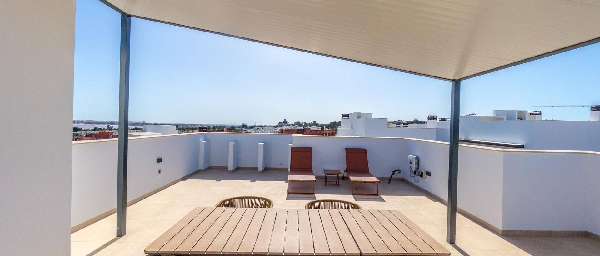 Obra Nueva - Top Floor Bungalow - Torrevieja - Los balcones