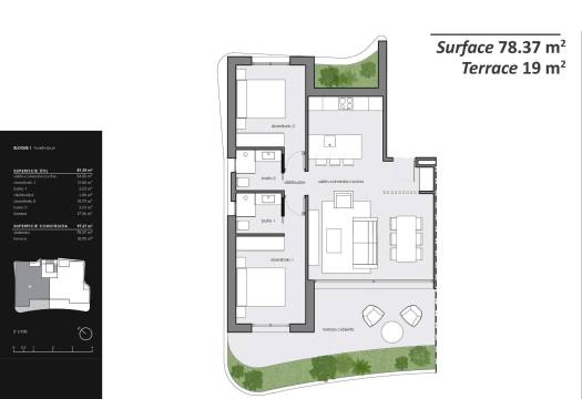 Obra Nueva - Ground floor apartment - Guardamar del Segura - El Raso