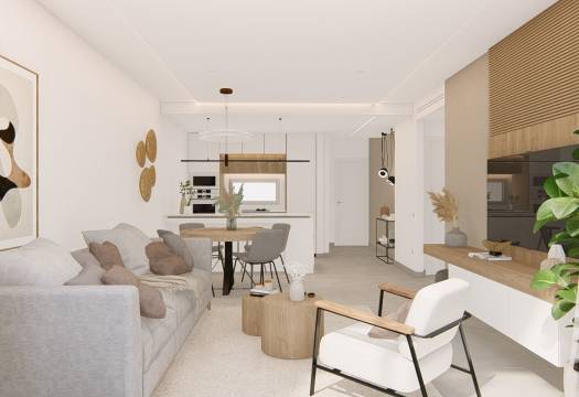 Obra Nueva - Ground floor apartment - Guardamar del Segura - El Raso